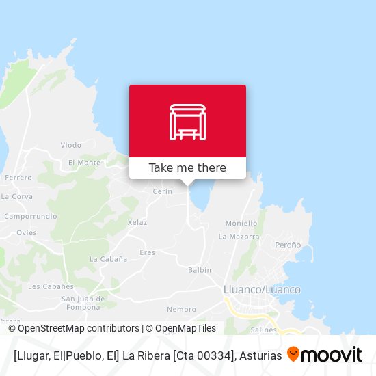 [Llugar, El|Pueblo, El]  La Ribera [Cta 00334] map
