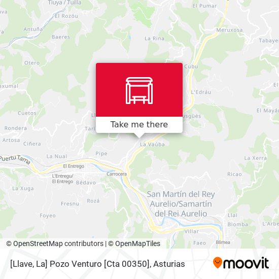 [Llave, La]  Pozo Venturo [Cta 00350] map