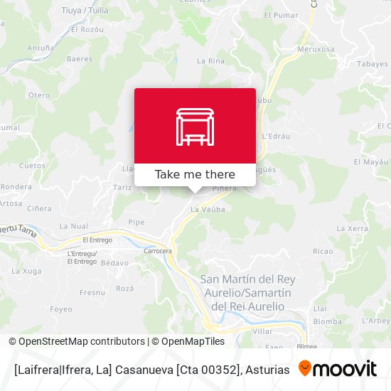 [Laifrera|Ifrera, La]  Casanueva [Cta 00352] map