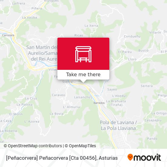 [Peñacorvera]  Peñacorvera [Cta 00456] map