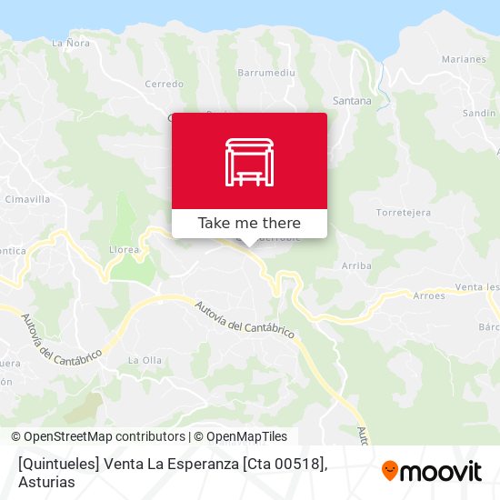 [Quintueles]  Venta La Esperanza [Cta 00518] map