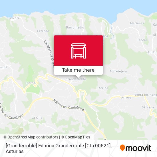 [Granderroble]  Fábrica Granderroble [Cta 00521] map
