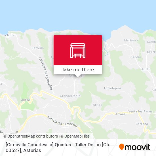 [Cimavilla|Cimadevilla]  Quintes - Taller De Lin [Cta 00527] map