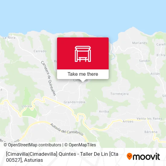 [Cimavilla|Cimadevilla]  Quintes - Taller De Lin [Cta 00527] map