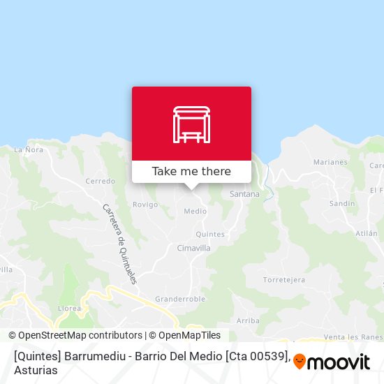 [Quintes]  Barrumediu - Barrio Del Medio [Cta 00539] map