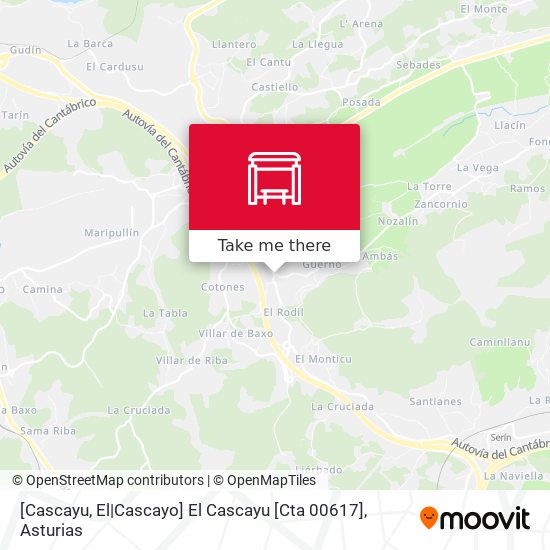 [Cascayu, El|Cascayo]  El Cascayu [Cta 00617] map