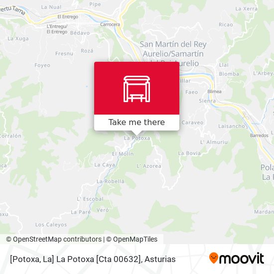 [Potoxa, La]  La Potoxa [Cta 00632] map
