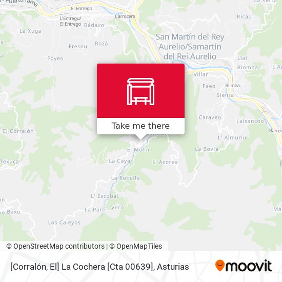 [Corralón, El]  La Cochera [Cta 00639] map