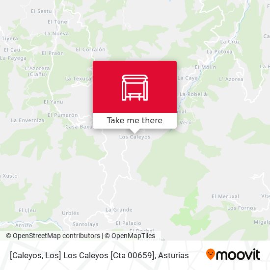 [Caleyos, Los]  Los Caleyos [Cta 00659] map
