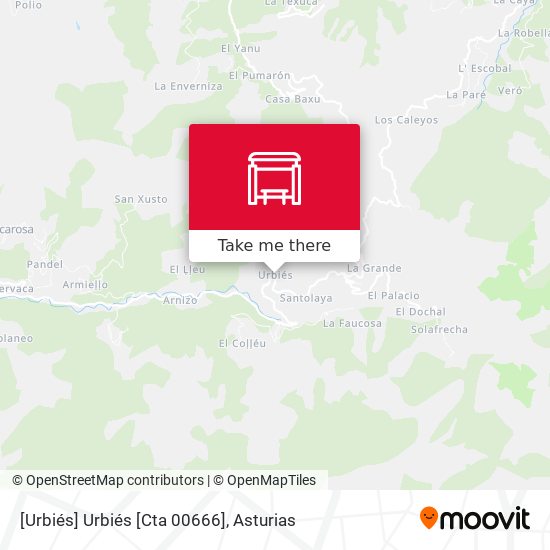 [Urbiés]  Urbiés [Cta 00666] map