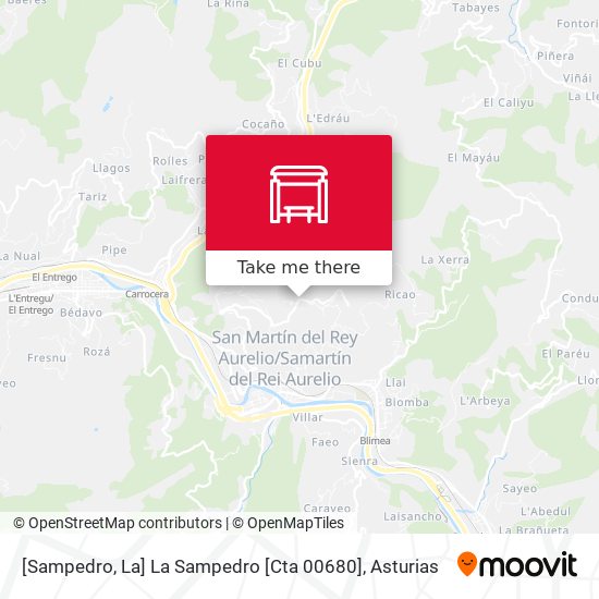 [Sampedro, La]  La Sampedro [Cta 00680] map