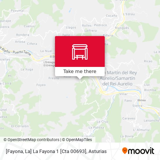 [Fayona, La]  La Fayona 1 [Cta 00693] map