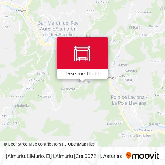 [Almuriu, L'|Murio, El]  L'Almuriu [Cta 00721] map