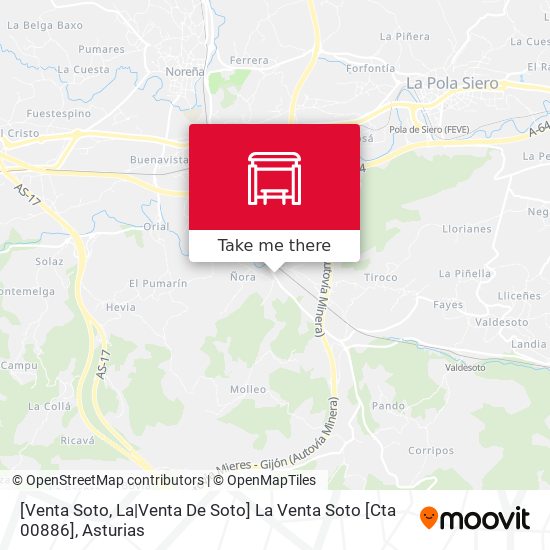 [Venta Soto, La|Venta De Soto]  La Venta Soto [Cta 00886] map