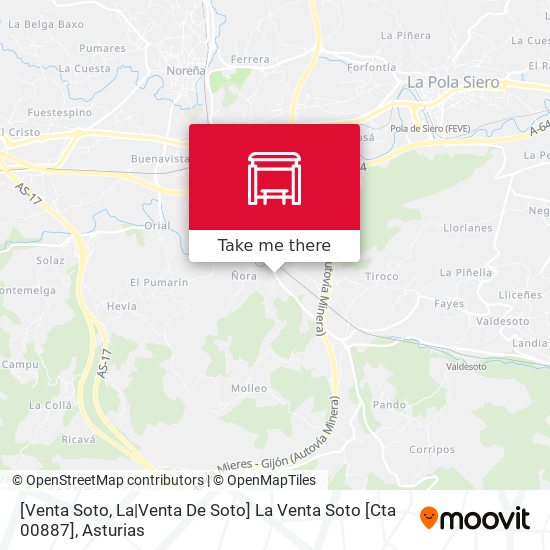 [Venta Soto, La|Venta De Soto]  La Venta Soto [Cta 00887] map
