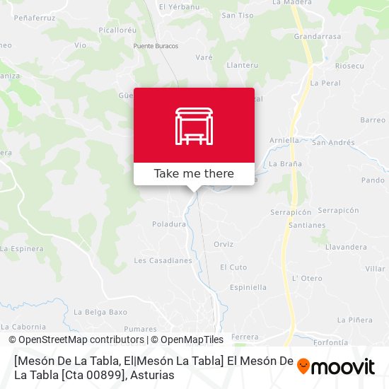 [Mesón De La Tabla, El|Mesón La Tabla]  El Mesón De La Tabla [Cta 00899] map