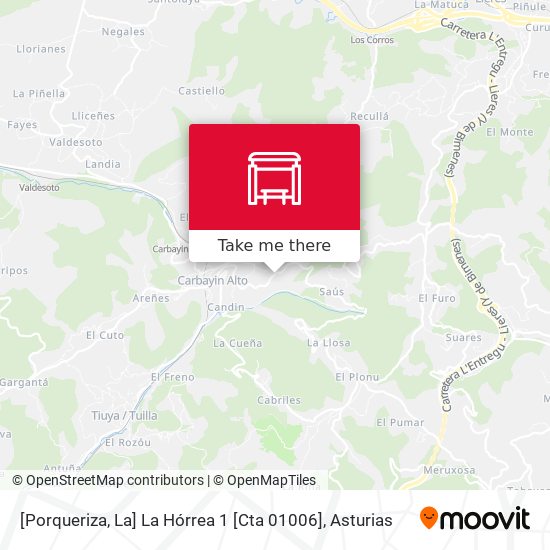[Porqueriza, La]  La Hórrea 1 [Cta 01006] map