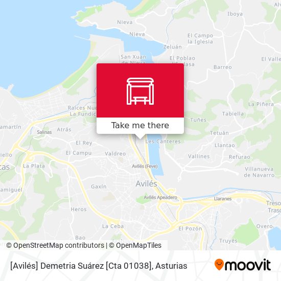 [Avilés]  Demetria Suárez [Cta 01038] map