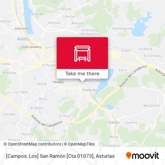 [Campos, Los]  San Ramón [Cta 01073] map