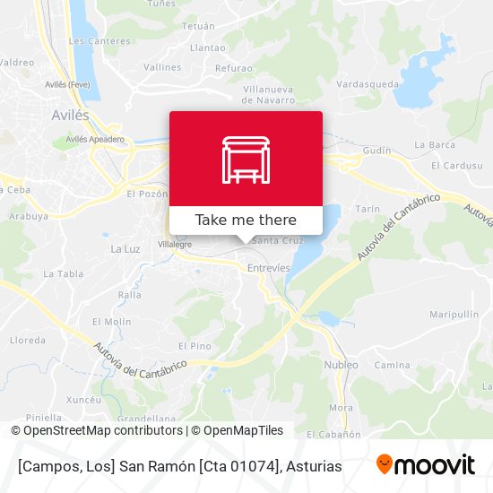 [Campos, Los]  San Ramón [Cta 01074] map