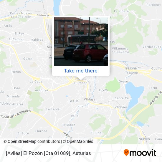 [Avilés]  El Pozón [Cta 01089] map