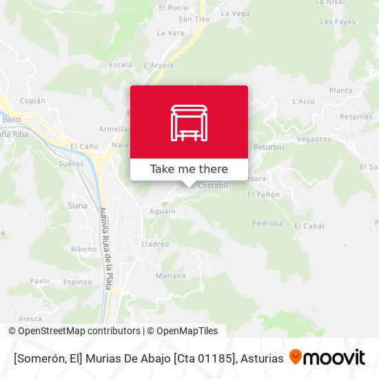 [Somerón, El]  Murias De Abajo [Cta 01185] map