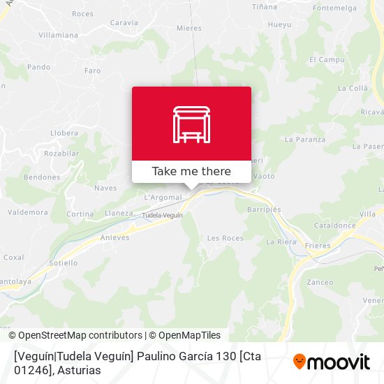 [Veguín|Tudela Veguín]  Paulino García 130 [Cta 01246] map