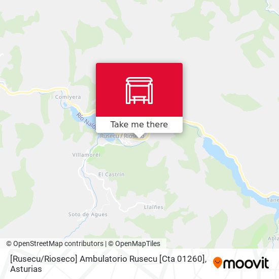 [Rusecu / Rioseco]  Ambulatorio Rusecu [Cta 01260] map