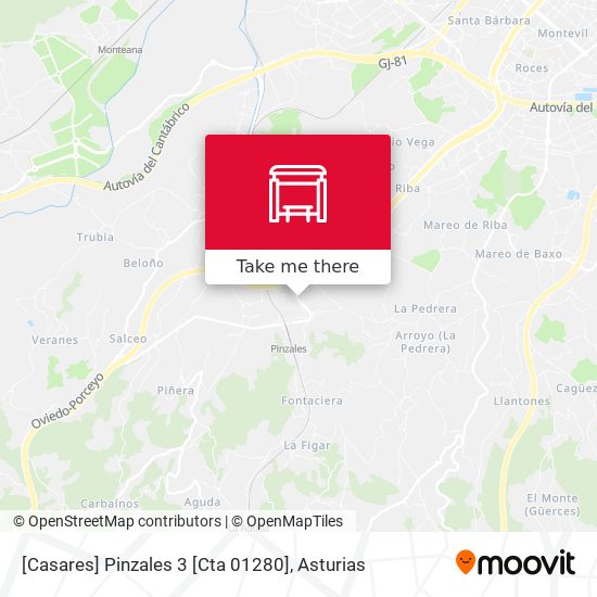 [Casares]  Pinzales 3 [Cta 01280] map
