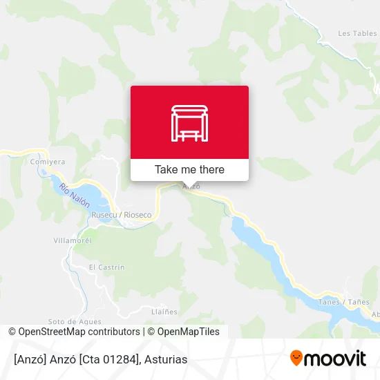 [Anzó]  Anzó [Cta 01284] map