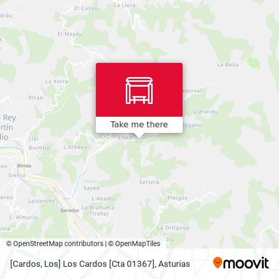 [Cardos, Los]  Los Cardos [Cta 01367] map