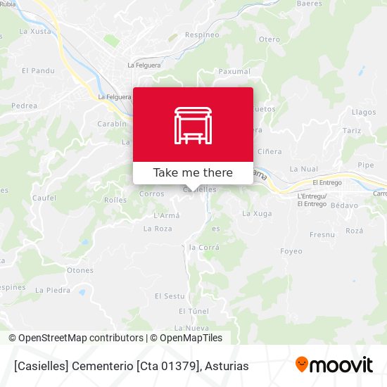 [Casielles]  Cementerio [Cta 01379] map