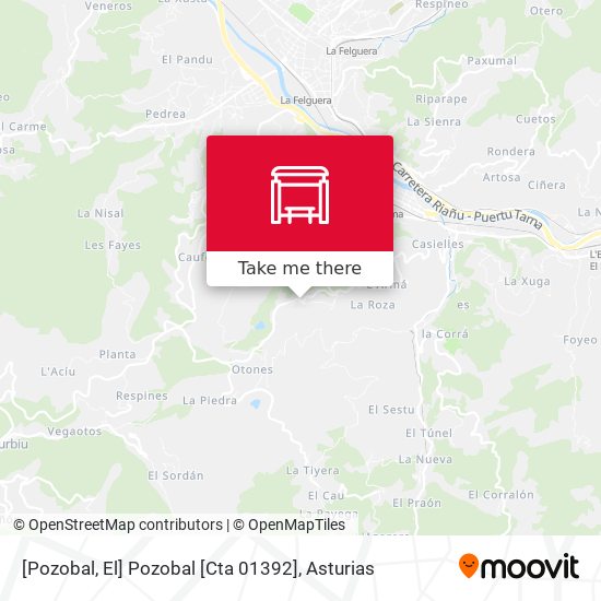 [Pozobal, El]  Pozobal [Cta 01392] map