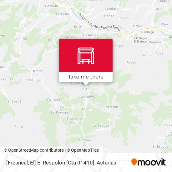 [Fresneal, El]  El Respolón [Cta 01410] map