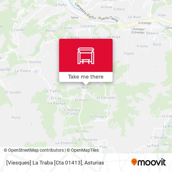 [Viesques]  La Traba [Cta 01413] map