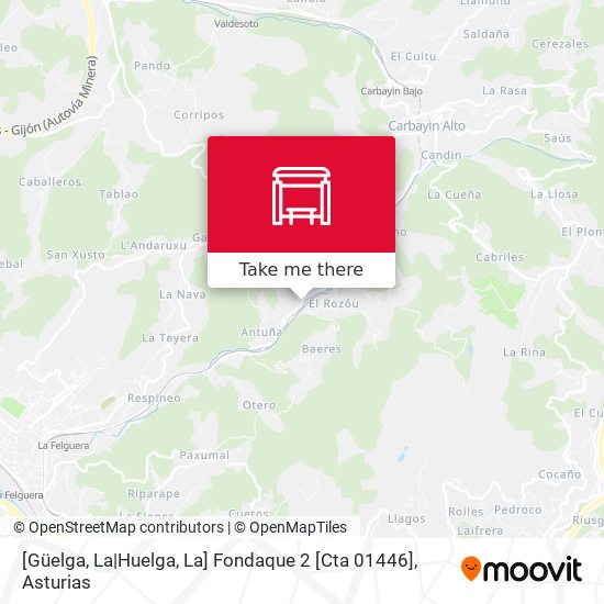 [Güelga, La|Huelga, La]  Fondaque 2 [Cta 01446] map