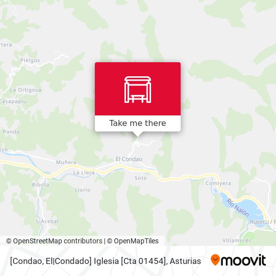 [Condao, El|Condado]  Iglesia [Cta 01454] map