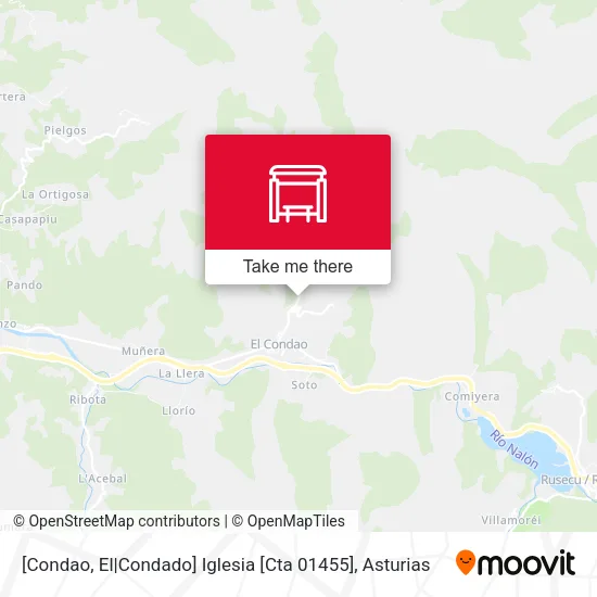 mapa [Condao, El|Condado]  Iglesia [Cta 01455]