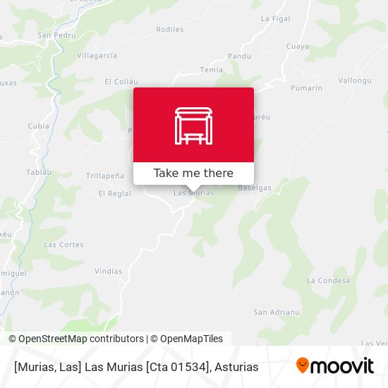 [Murias, Las]  Las Murias [Cta 01534] map
