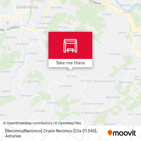 [Reconcu|Reconco]  Cruce Reconcu [Cta 01540] map