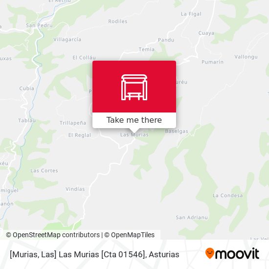 [Murias, Las]  Las Murias [Cta 01546] map