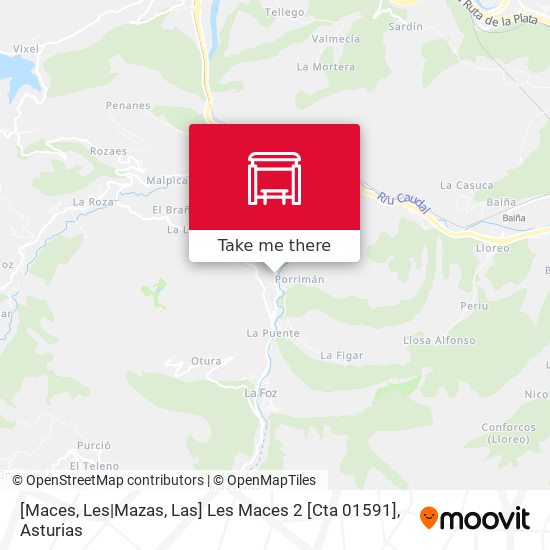 [Maces, Les|Mazas, Las]  Les Maces 2 [Cta 01591] map