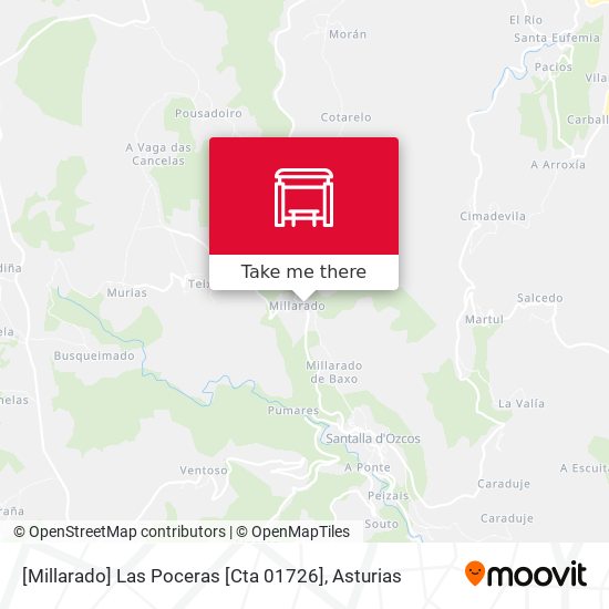 [Millarado]  Las Poceras [Cta 01726] map