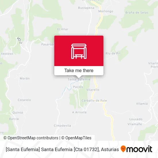 [Santa Eufemia]  Santa Eufemia [Cta 01732] map