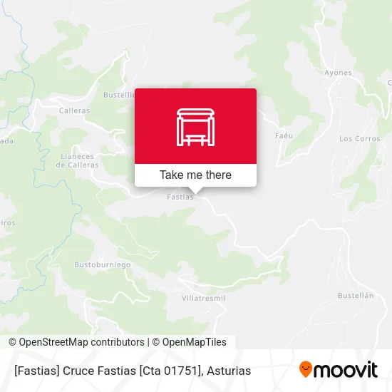 [Fastias]  Cruce Fastias [Cta 01751] map
