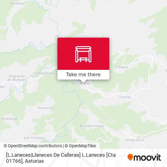 [L.Laneces|Llaneces De Calleras]  L.Laneces [Cta 01766] map