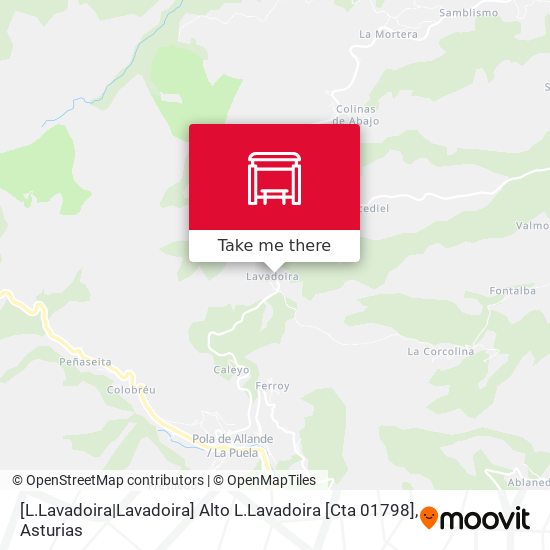 [L.Lavadoira|Lavadoira]  Alto L.Lavadoira [Cta 01798] map