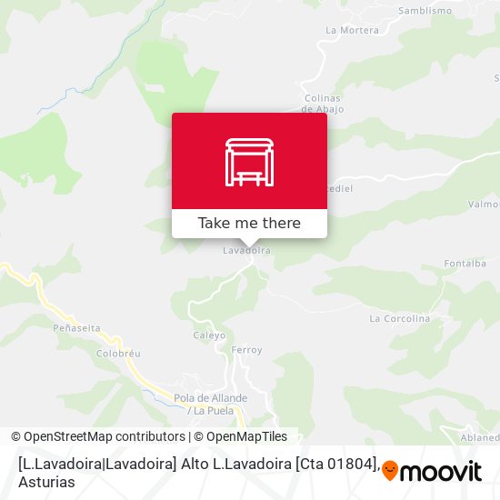 [L.Lavadoira|Lavadoira]  Alto L.Lavadoira [Cta 01804] map