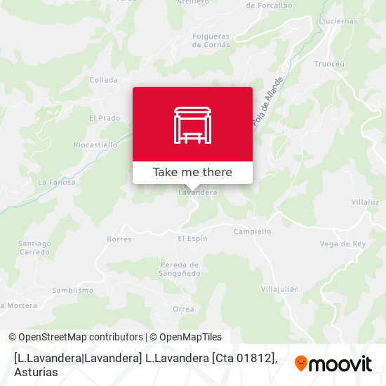 [L.Lavandera|Lavandera]  L.Lavandera [Cta 01812] map