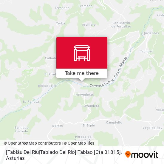 [Tabláu Del Ríu|Tablado Del Río]  Tablao [Cta 01815] map